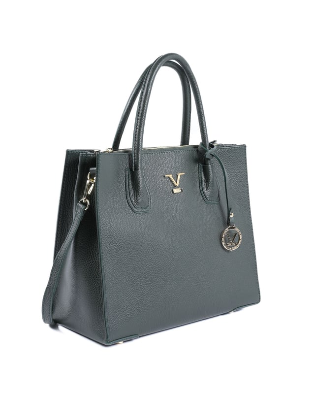 19V69 Italia Womens Handbag BE10275 52 Dollaro Verde Scuro