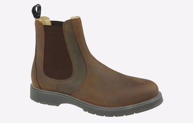 Grafters deliver a wardrobe staple that never goes out of style in these Grafters Weston men's boots. Featuring a classic Chelsea silhouette with twin gussets for easy wear, and a premium leather upper, these boots are sure to impress.
- Leather upper
- Twin elasticated gussets
- Heel tab for easy on / off wear
- PVC Nitrile Sole