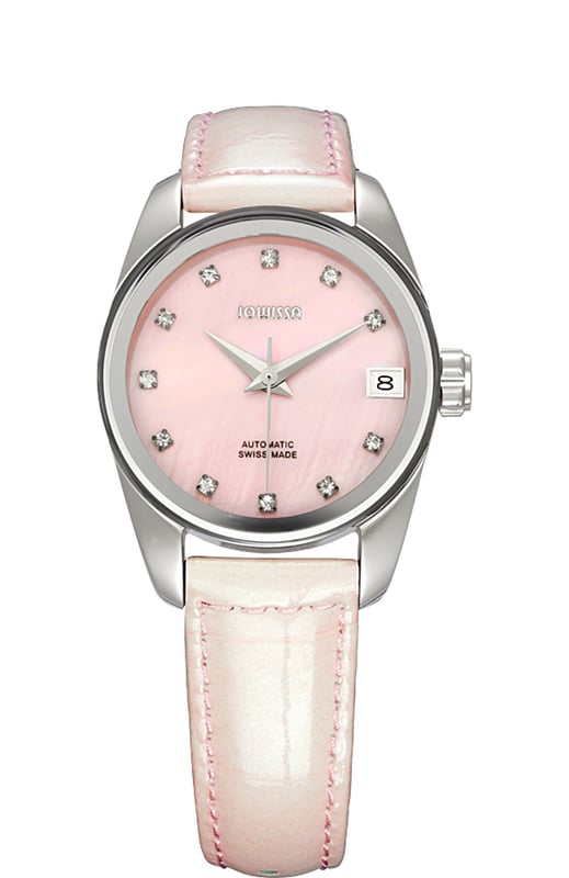 Jowissa: Reloj automático suizo Monte Carlo de nácar para mujer