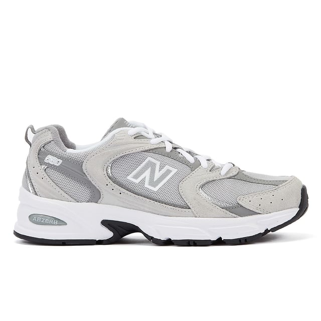 Introducing the New Balance MR530 Low Top Trainers, a perfect blend of style and functionality. Lightweight with unique cushioning and rubber sole , these sneakers offer comfort and a durable wear experience. The leather and mesh upper enhances breathability, keeping your feet cool and comfortable during any activity.