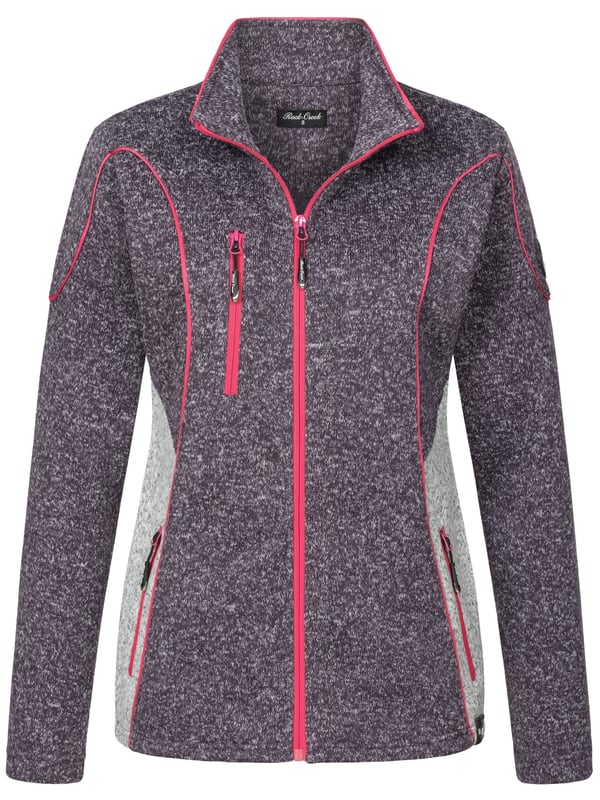Wohlfühlgarantie in jeder Faser: Rock Creek Damen Fleecejacke D-499 / Stilvolle Melange Fleecejacke: Ein Hauch von Eleganz für Outdoor-Liebhaber: Tauche ein in die Welt der Eleganz mit unserer Melange Fleecejacke. Ein Farbenspiel, das nicht nur Wärme, sondern auch Stil auf deine Abenteuer bringt. Perfekte Passform: Größen XS bis 3XL für jeden Körpertyp: Wir glauben an Vielfalt und bieten unsere Damenjacke in den Größen XS bis 3XL an. Jede Frau verdient die perfekte Passform, egal welche Größe sie trägt. Funktion trifft Mode: Die ideale Outdoorjacke für jede Jahreszeit: Stehkragen, Seitentaschen und eine erstklassige Konstruktion machen unsere Wanderjacke zum Must-have für jede Jahreszeit. Funktionale Eleganz für jede moderne Entdeckerin.