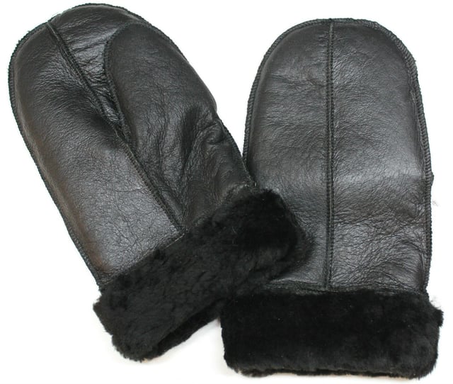 These beautiful brand new mittens are made from genuine sheepskin leather and wool(Shearling). They are unisex, warm and comfortable, great for the cold season