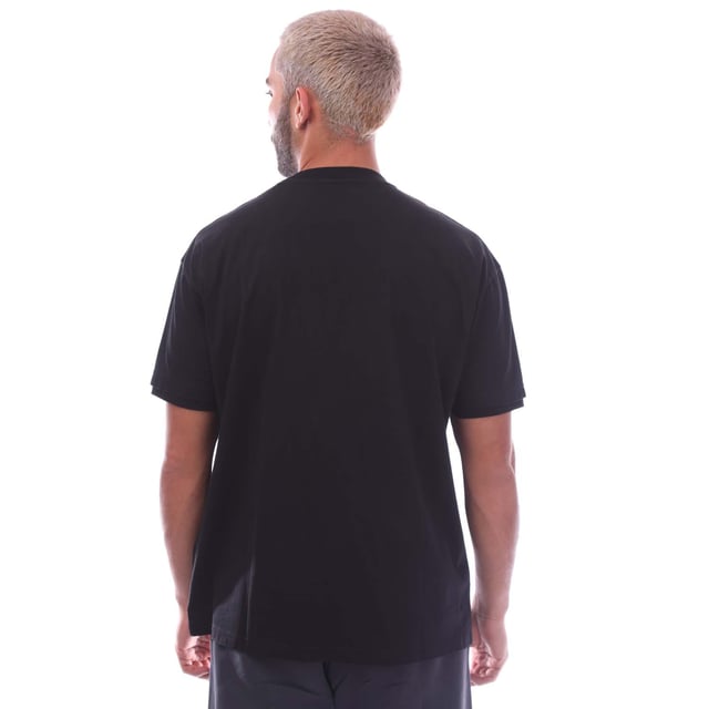 Ambush Stoppers T- Shirt in black green.- Crewneck.- Short sleeves.- Detachable cord necklace with stopper detailing.- Embroidered logo at left chest.- 100% Cotton.- Ref: BMAA0550011055