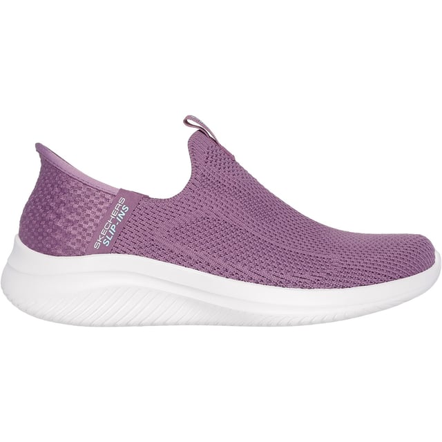 Ultra Flex 3.0 Easy Win Trainers Step into effortless comfort with Skechers Hands Free Slip-ins: Ultra Flex 3.0. Designed with an exclusive Heel Pillow. This style features a Stretch Fit engineered knit upper, plus a cushioned Skechers Air-Cooled Memory Foam insole.