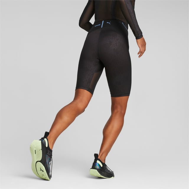 Puma X Koché Tight Shorts Woman Leggings Black Size Xl Polyester