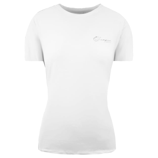 Champion Comfort Fit Womens Camiseta blanca