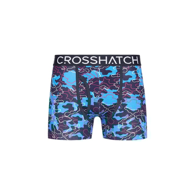 Material: Cotton, Elastane, Polyester. Design: Assorted Designs, Contrast Detail, Logo. Fly Opening. Packaging: Boxed, Hanger. Waistline: Jacquard Waistband.