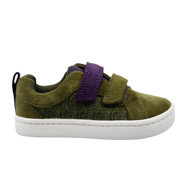 Clarks x Marvel City Kids Green Trainer