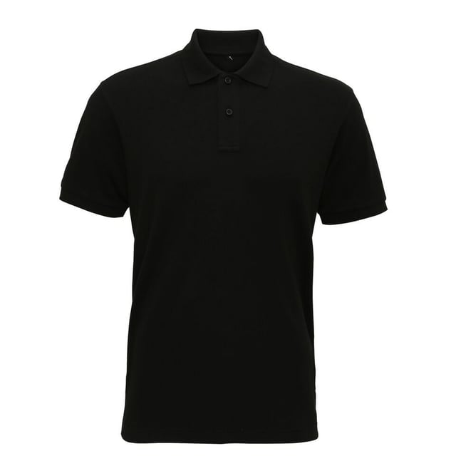 Classic fit polo. 2-button placket. Short sleeves. Side vents. Knitted collar and cuffs. S - 37in, M - 40in, L - 42in, XL - 44in, 2XL - 47in, 3XL - 49in. 60% Cotton, 40% Polyester. Machine washable.