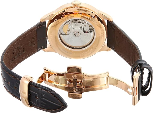 Tissot Chemin Des Tourelles Men s Brown Watch T0994083603800