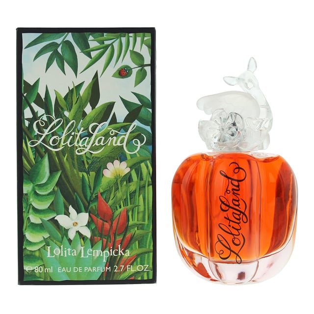 LolitaLand by Lolita Lempicka is a floral fruity fragrance for women. Top notes are bellini, pepper, Italian mandarin, grapefruit, lemon, lime and orange. Middle notes are jasmine sambac, jasmine, white peach, black currant, magnolia, plum and rose. Base notes are Madagascar vanilla, white musk, benzoin, liquorice and sandalwood. LolitaLand was launched in 2018.