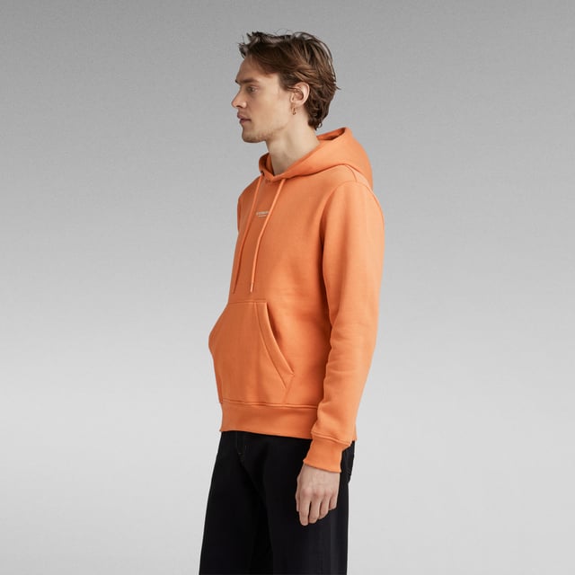 Orange g star hoodie hotsell