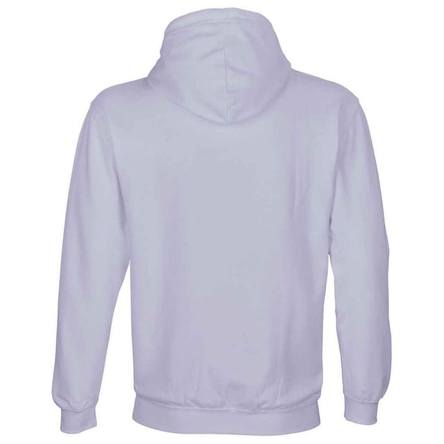 Material: 80% Cotton, 20% Recycled Polyester. Fabric: Brushed Back Fleece. 280gsm. Design: Plain. Double Fabric Hood, Drop Shoulder, Taped Neck, Unbranded Size Label. Hood Features: Drawcord, Grown On Hood. Hem: Ribbed. Neckline: Hooded. Sleeve-Type: Long-Sleeved. Cuff: Ribbed. Pockets: 1 Kangaroo Pocket. Fastening: Pull Over. Sustainability: Amfori, BSCI, Fair Wear Approved, Oeko-Tex Standard 100 Certified, PETA-Approved Vegan, REACH.
