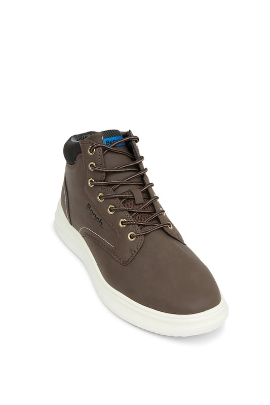 Make your next weekend sneakers a hybrid!  The Cheetham mid-high sneaker boots are a perfect balance of sport and smart.  Available in various shades.  The upper is crafted from faux nubuck for a high-quality look.  The sport-inspired sole is perfect for busy schedules running from the office to a night out, without sacrificing on style.