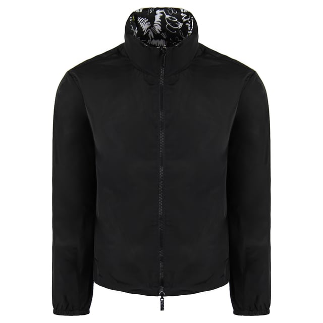 Armani Exchange ZipUp Vrouwen met lange mouwen Zwart Omkeerbaar Jasje 3GYB11 YNR9Z 5232