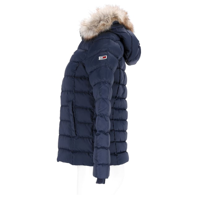 Womens Essential Hooded Down Jacket