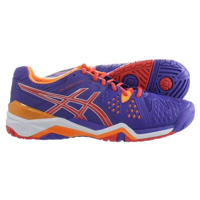 Asics Gel Resolution 6 Womens Purple Trainers