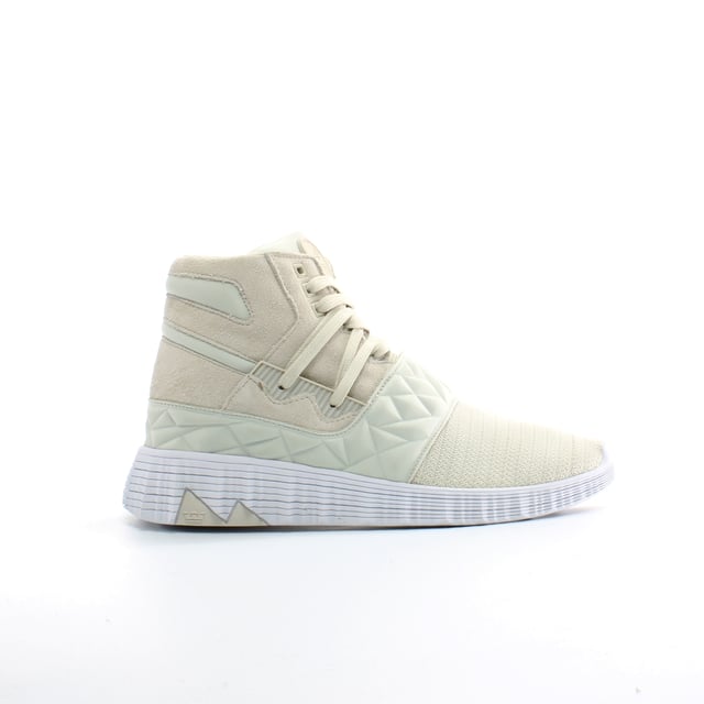 Supra Jagati White Synthetic Mens Hi Top Lace Up Trainers 05665 047