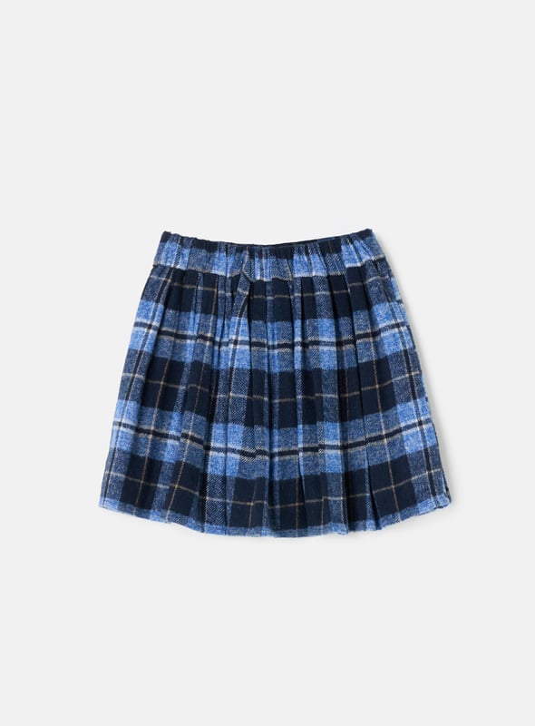 Preppy skirts are having a moment. Our brushed check kilt with double buckle detail looks fabulous worn with ankle socks and brogues. High school is calling! About me: 62% Cotton 38% Polyester Look After Me: Think Planet. Wash At 30C.