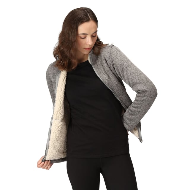 100% Polyester. Fabric: Bonded Fleece, Heavy Pile. Lining: Knit Effect. Design: Logo, Plain. Sleeve-Type: Long-Sleeved. Neckline: Standing Collar. Pockets: 2 Lower Pockets, Zip. Fastening: Full Zip. 8 UK: 32 in. 10 UK: 34 in. 12 UK: 36 in. 14 UK: 38 in. 20 UK: 45 in. 22 UK: 48 in. 24 UK: 50 in. 26 UK: 52 in. 18 UK: 43 in. 16 UK: 40 in.