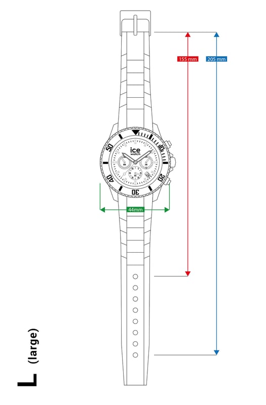 Ice watch size discount guide