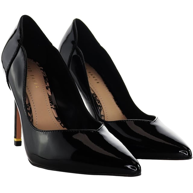 Ted baker black court shoes top