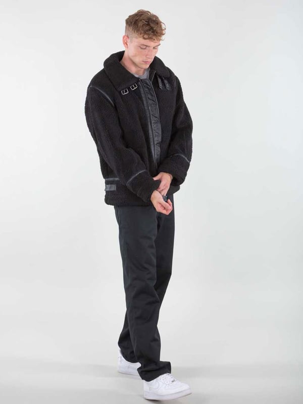 Alpha industries discount teddy jacket
