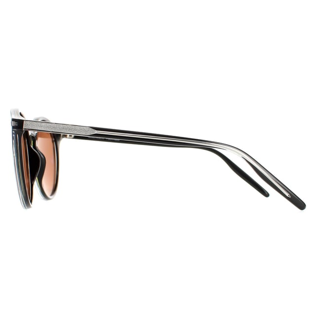 Serengeti Round Damen glänzend und schwarz Polarisiert Black Leonora Leonora sind ein moderner rechteckiger Stil, der aus leichtem Acetat hergestellt wird. Die Spektralkontrolle und die photochrome Technologie passen sich an und filtern das Licht perfekt, während das Serengeti-Logo auf dem richtigen Objektiv für die Authentizität der Marke.
