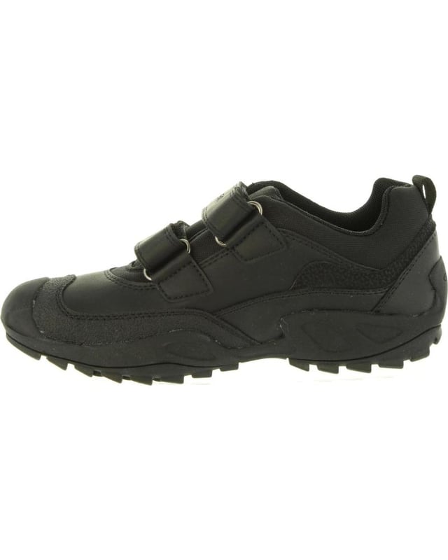 SHOES GEOX FOR BOY J841WB 05411 J NEW SAVAGE Black, Padded insole, Nonslip soles, Flexible sole