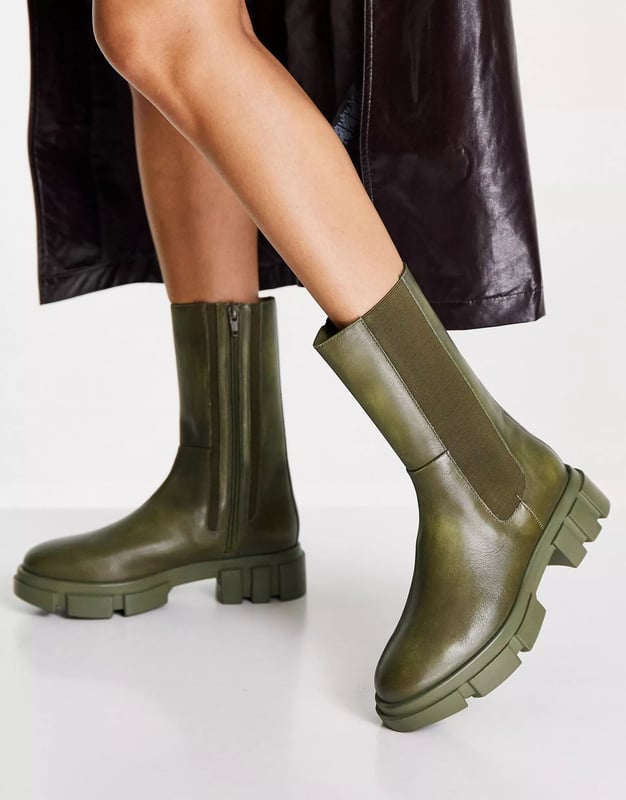 Free people green discount boots