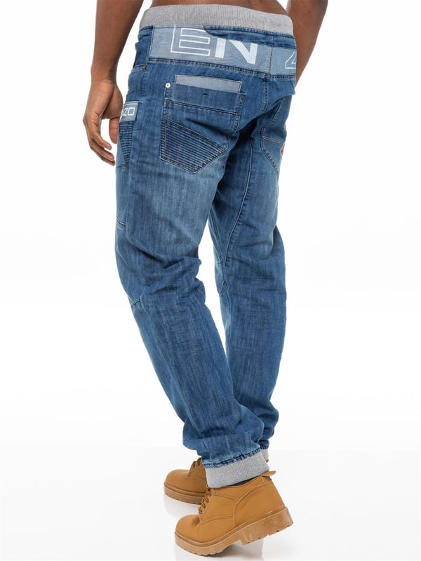 Enzo cuffed hot sale jeans
