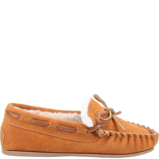 Upper: Suede. Lining: Faux Fur. Insole: Memory Foam. Outsole: TPR. Sole Features: Flexible, Hardwearing. Fastening: Slip-on. Flat. Design: Bow, Lace. Packaging: Gift Box.