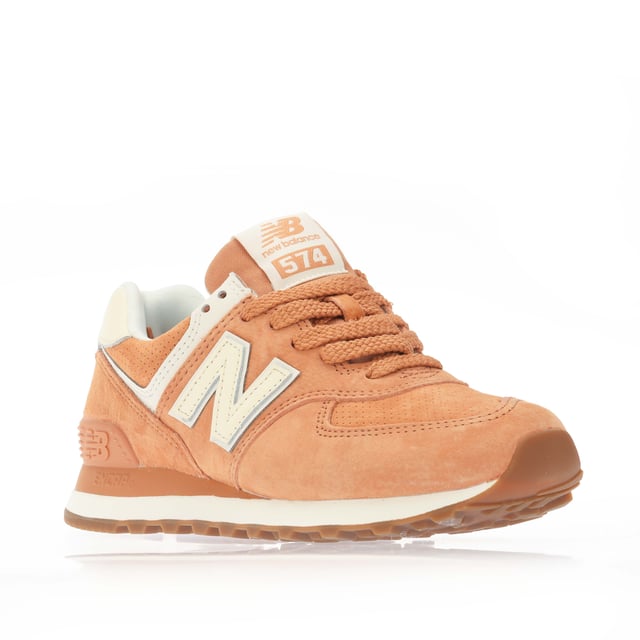 New balance hot sale wl574 womens Orange