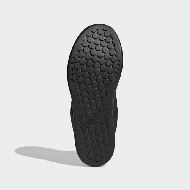 Hit the trail. Ride to work. Hang out. The adidas Five Ten Freerider Canvas Mountain Bike Shoes are as street friendly as they are capable on the bike. A Dotty tread with Stealth® S1™ rubber sets you up for flat pedal control and bike-worthy durability sets you up for the trail. All with a fit and feel that sets the bar for versatile wear on and off the bike.  - Regular fit - Lace closure - Canvas upper - Textile lining - Reinforced toe - Stealth® S1 rubber outsole - Yarn in upper contains at least 50% Parley Ocean Plastic  and 50% recycled polyester  Shipped by adidas