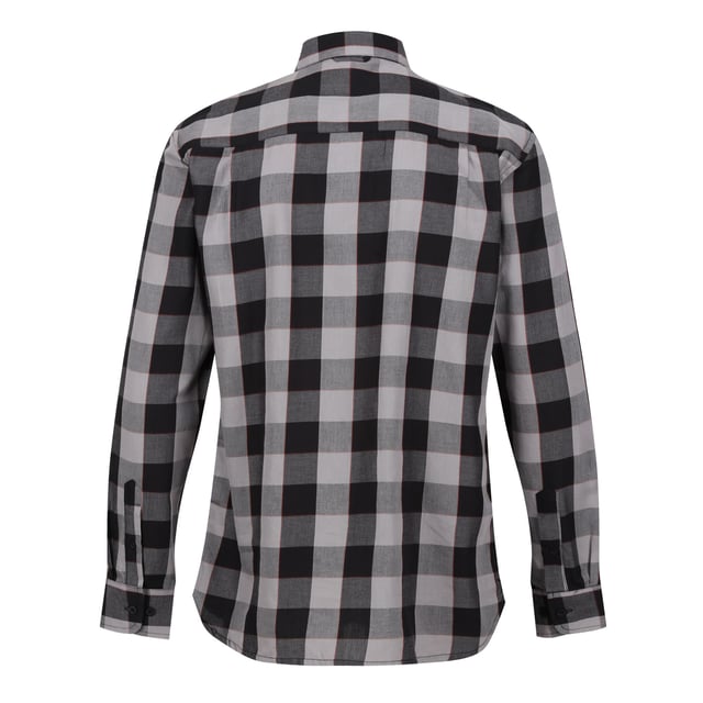 100% Cotton. Fabric: Brushed, Coolweave. Design: Checked. Pockets: 2 Chest Pockets. Fastening: Button. Cuff: Button Up. Neckline: Collared. Sleeve-Type: Long-Sleeved.