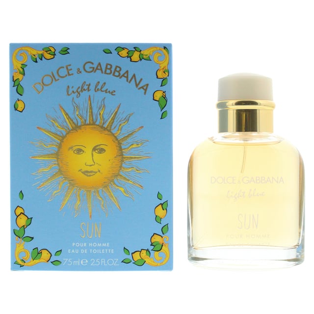 Dolce and gabbana top light blue scent notes