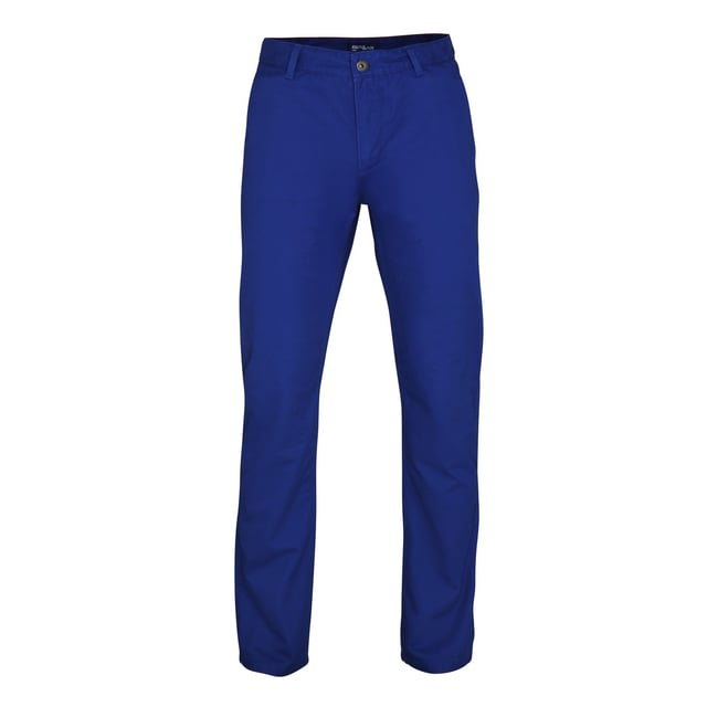 Classic regular fit chino trousers. Soft finish fabric. Two back jet pockets with button fastening. Zip fly. Button fastening at waist. Machine washable. Fabric: 100% Cottton twill. Weight: 275gsm. Size (Waist): XS- 30in, S- 32in, M- 34in, L- 36in, XL- 38in, 2XL- 40in, 3XL- 42in, 4XL- 44in. Leg length: Regular (R)- 32in, Tall (T)- 34in, Unfinished (U).