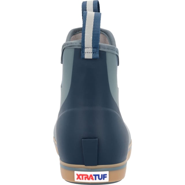 The Ankle Deck Boot has a lightweight design with a slip-resistant Chevron outsole that makes it a great option for any on-the-water worker looking for protection with slip-on-and-go styling.