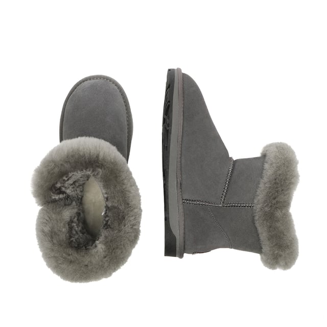 Ugg classic hot sale cuff short grau