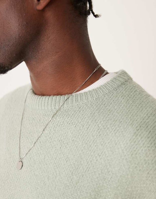 Jumpers & Cardigans by ASOS DESIGN In knit to win knit Plain design Crew neck Drop shoulders Oversized fitSold By: Asos