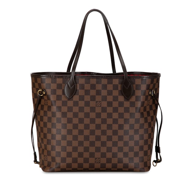 Vintage Louis Vuitton Damier Ebene Neverfull MM Brown