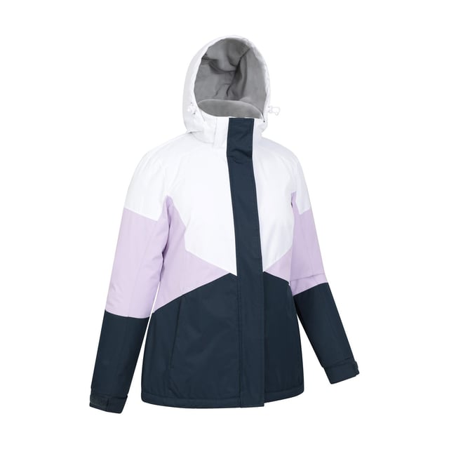 Material: 100% Polyester. Filling: Microfibre. Design: Colour Block, Logo. Fabric Technology: DWR Finish, Isotherm, Snowproof, Thermal Tested -30c. Cuff: Adjustable, Touch Fastening Tab. Neckline: Hooded. Insulated, Snowskirt. Sleeve-Type: Long-Sleeved. Hood Features: Grown On Hood, Toggle Adjuster. Pockets: 2 Side Pockets, Zip. Fastening: Full Zip, Stormflap.