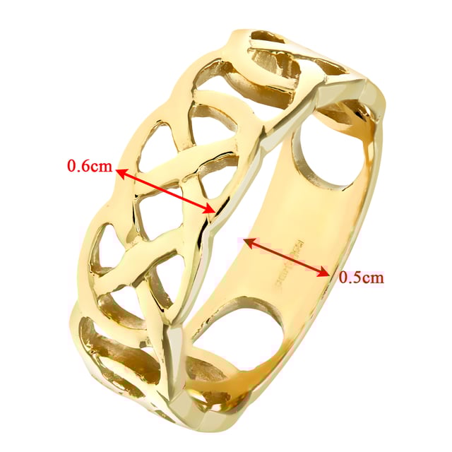 9K (375) geel goud: 3,2 gram