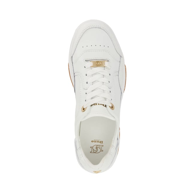 Dune Ladies Eckley - Perforated Lace Up Trainers