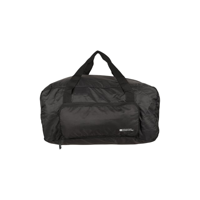 100% Polyester. Fabric: Ripstop. Length: 55cm. Height: 40cm. Width: 25cm. Capacity: 55L. Pockets: 1 Front Pocket, Zip. Compartments: 1 Main Compartment, Zipped. Fabric Technology: Durable. Design: Logo. Packaway, Removable Shoulder Strap.