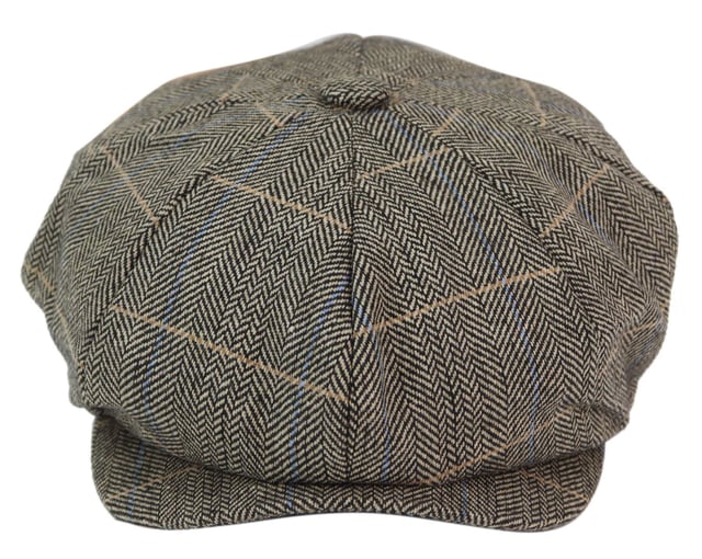 Gorra de tweed Peaky Blinders para hombre, estilo vendedor de periódicos, Gatsby, plana, estilo panadero, abuelo, Ivy Cap, gorra retro vintage original de 8 paneles para hombre, material texturizado de tweed en espiga disponible en 2 colores increíbles, ideal para ropa informal elegante, perfecto para un estilo retro vintage, disponible en 4 tamaños. ¡Muchos más estilos y colores disponibles en la tienda!