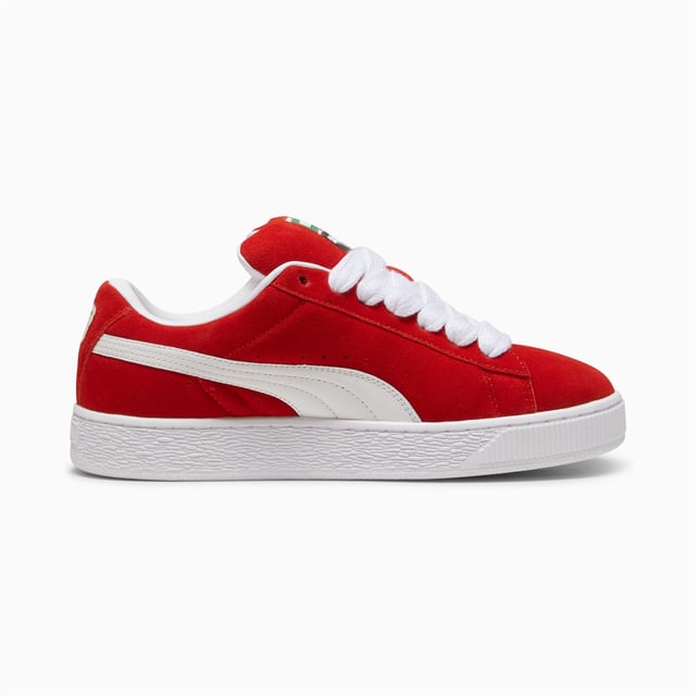 Sneakers featuring a premium suede upper for a sleek and stylish look. Debossed and foil-printed PUMA branding on the quarter panel adds a touch of sophistication. Finished with a durable rubber sole for reliable traction and comfort.