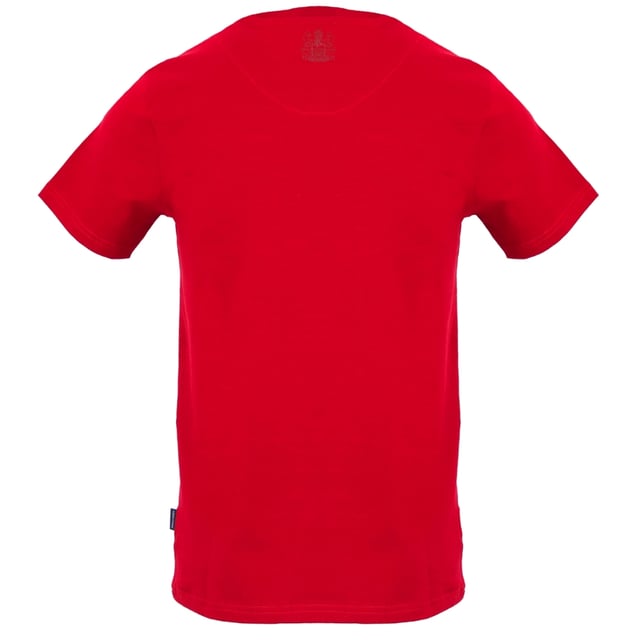 Aquascutum Shoulder Brand Logo Red T-Shirt. Bring the style aquascutum to your wardrobe with this sleek Aquascutum Red T-shirt! Featuring a bold logo on the shoulder, you will set yourself apart from the masses and show off your refined eye for fashion. Rock timeless style with this classic tee!. Aquascutum Branded Logo Red tee, Crew Neck, Short Sleeves. 100% Cotton, Slim Fit. Slim Fit, Recommended To Purchase Down a Size. Style Code: T00523 52