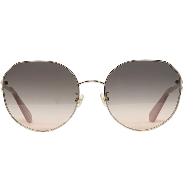 Kate Spade Carlita/F/S 094K FF Gold Sunglasses. Protect your eyes from the sun in style! The Kate Spade Carlita/F/S 094K FF Sunglass provide 100% protection against UVA and UVB sunlight, and come with a branded sunglasses case and cleaning cloth. Look good and stay safe with these high-quality sunglasses.. Gold Sunglass, Nose Bridge Width = 20mm, Lens Width = 60mm, Arm Length = 140mm. Branded Sunglasses Case and Cleaning Cloth Included. 100% Protection Against UVA &amp; UVB Sunlight and Conform to British Standard EN 1836:2005, Sunglasses, Sunglasses Case, Cleaning Cloth and Care Instructions all Included. Kate Spade Carlita/F/S 094K FF Sunglass
