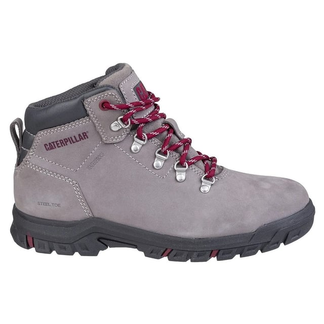 Botas grises para mujer Caterpillar mae Desde la suela exterior de alto rendimiento y resistente a su deslizamiento hasta sus propiedades protectoras de acero y peligro eléctrico, esta bota Chukka puede manejar fácilmente los entornos difíciles de los sitios de trabajo industrial.
Ropa de trabajo de Caterpillar
Bota de trabajo impermeable de punta de acero para mujer
El dedo del acero protege contra el impacto y la compresión
La parte superior de cuero de grano completa impermeable mantiene los pies secos y protegidos
Revestimiento de malla de nylon
Construcción de cemento
Plantilla de Eva moldeada
Entresuela de PU moldeada
Sosa de goma T1260
Anti-deslizante